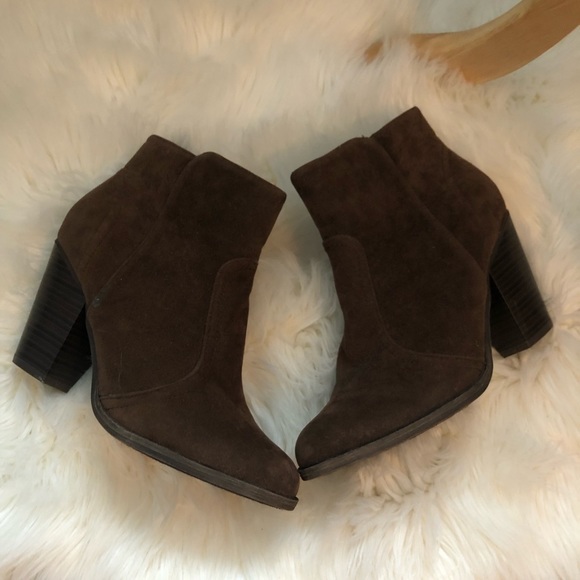 Brown Booties Size 9 Ankle Boots - New! - Picture 2 of 2